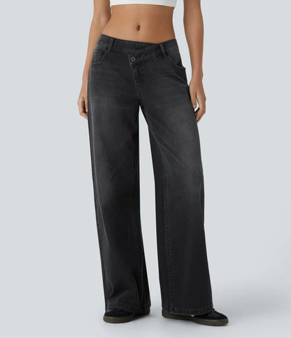 Jobilee Co Flex™ Asymmetric Sweat pant Jeans