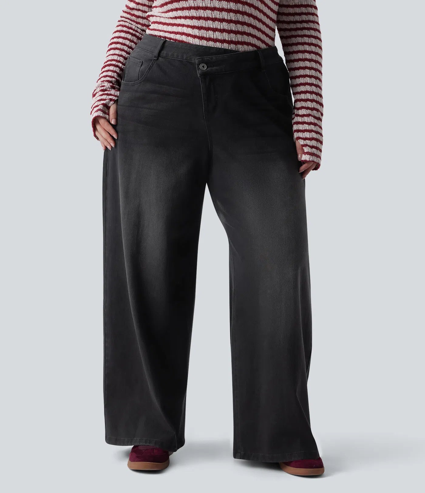 Jobilee Co Flex™ Asymmetric Sweat pant Jeans