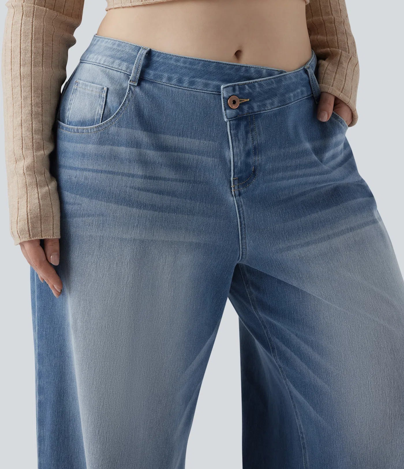 Jobilee Co Flex™ Asymmetric Sweat pant Jeans