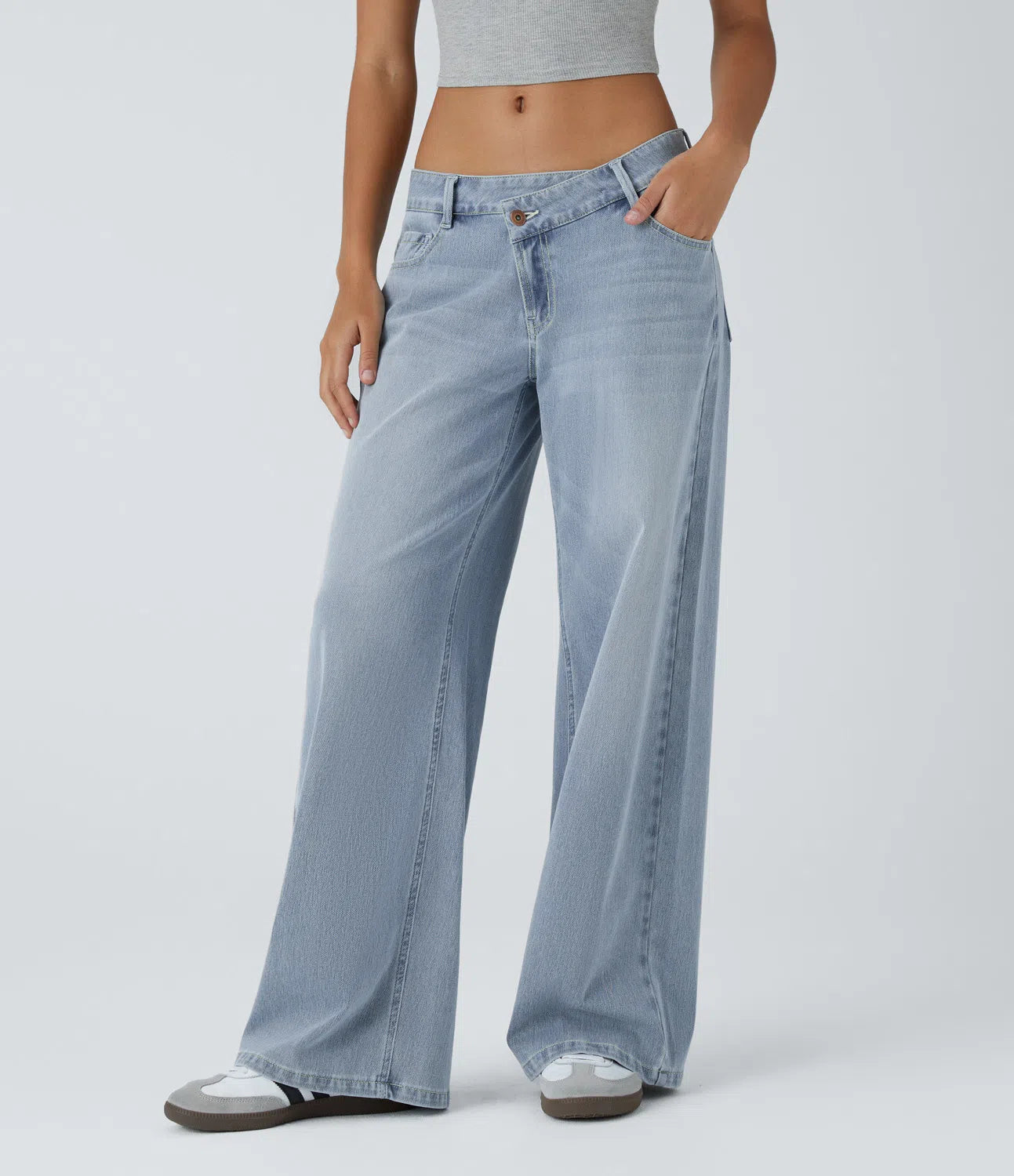 Jobilee Co Flex™ Asymmetric Sweat pant Jeans