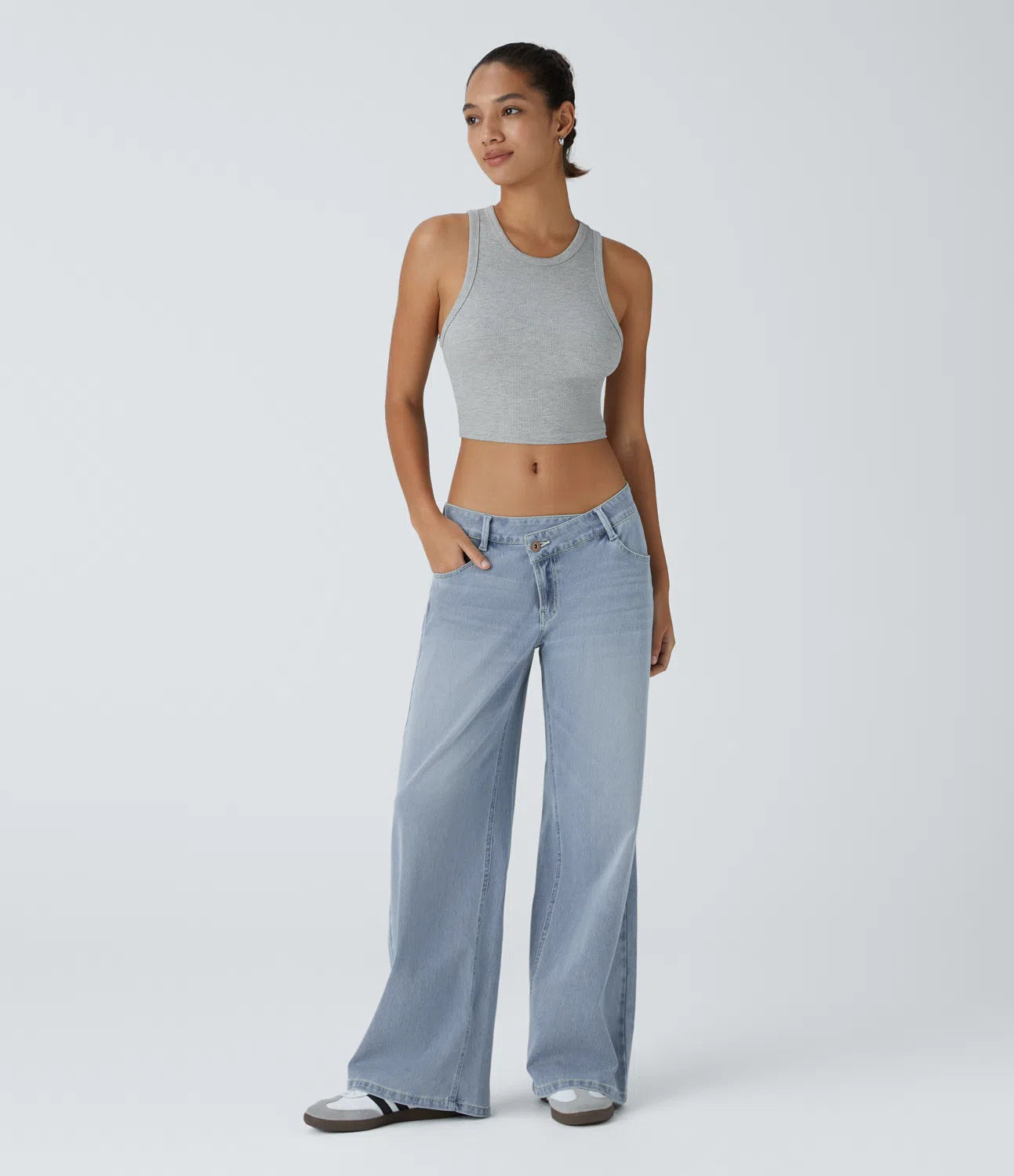 Jobilee Co Flex™ Asymmetric Sweat pant Jeans