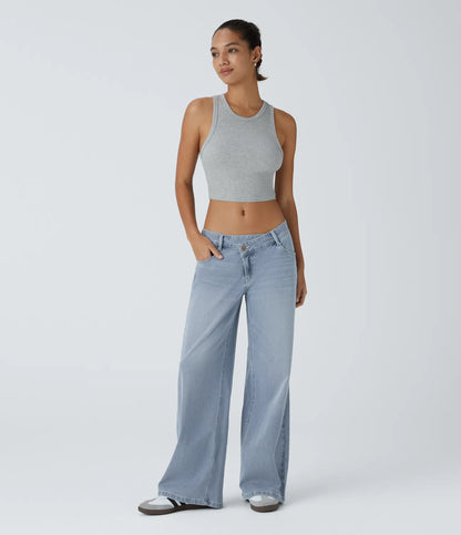 Jobilee Co Flex™ Asymmetric Sweat pant Jeans