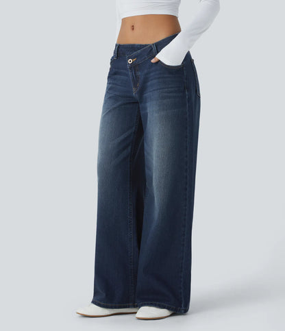 Jobilee Co Flex™ Asymmetric Sweat pant Jeans