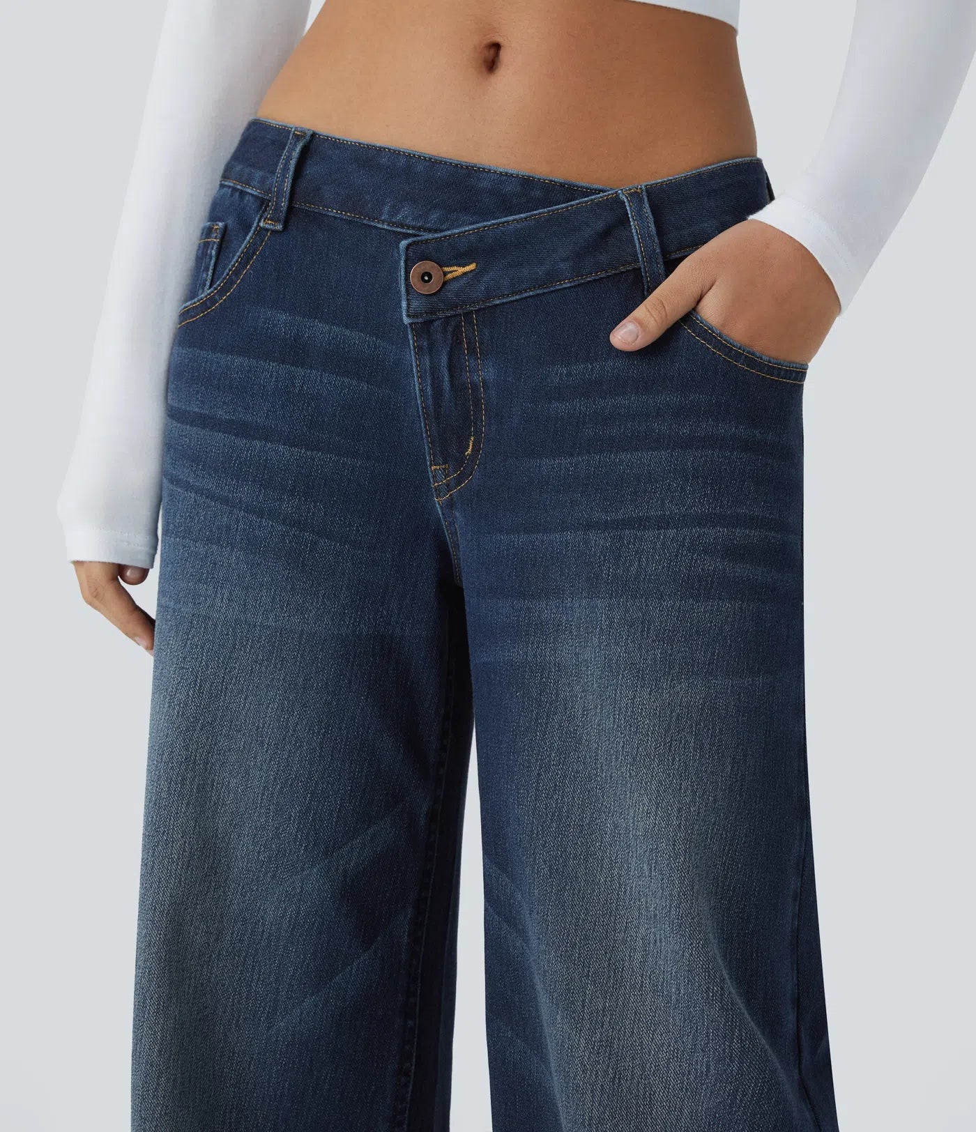 Jobilee Co Flex™ Asymmetric Sweat pant Jeans