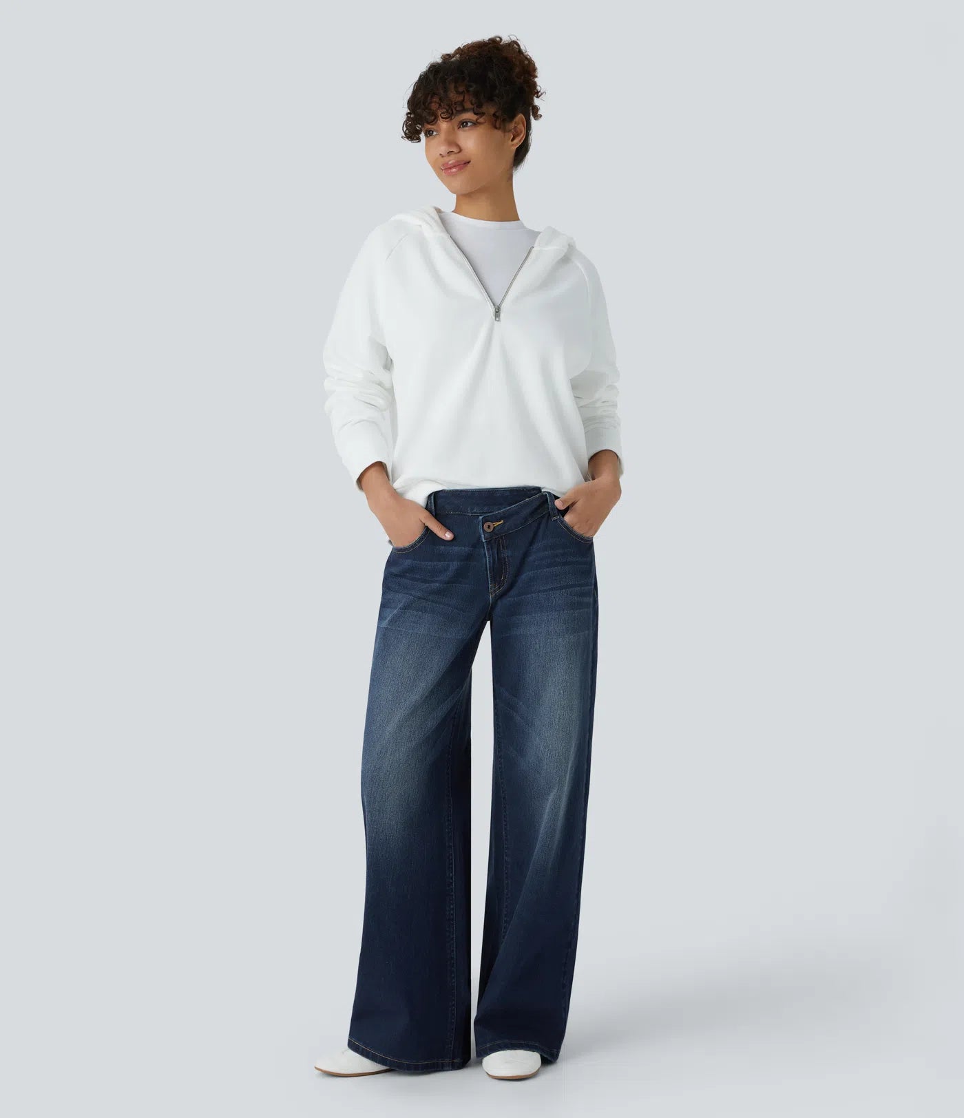 Jobilee Co Flex™ Asymmetric Sweat pant Jeans