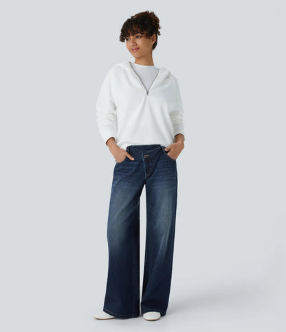Jobilee Co Flex™ Asymmetric Sweat pant Jeans