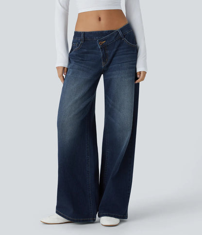 Jobilee Co Flex™ Asymmetric Sweat pant Jeans