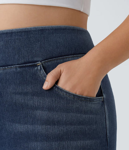 Jobilee Flex™ High Waisted Pockets Sweat pant Jeans