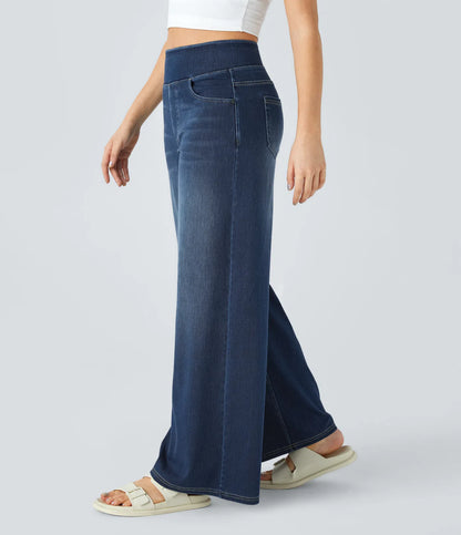 Jobilee Flex™ High Waisted Pockets Sweat pant Jeans