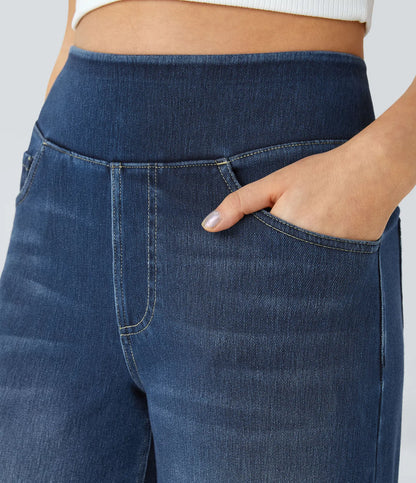 Jobilee Flex™ High Waisted Pockets Sweat pant Jeans