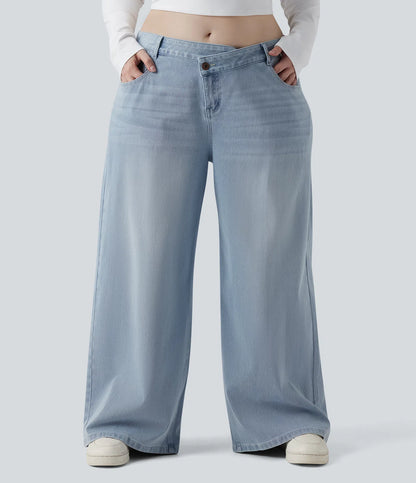 Jobilee Co Flex™ Asymmetric Sweat pant Jeans